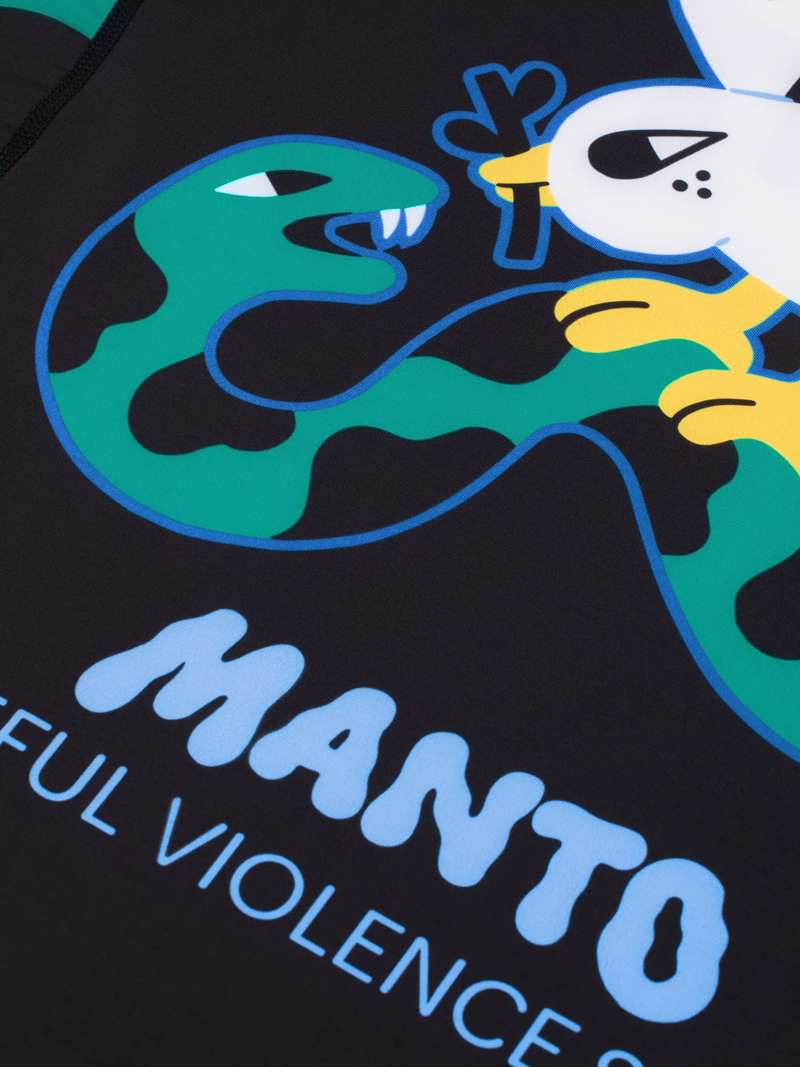 MANTO DOVE RASHGUARD -white